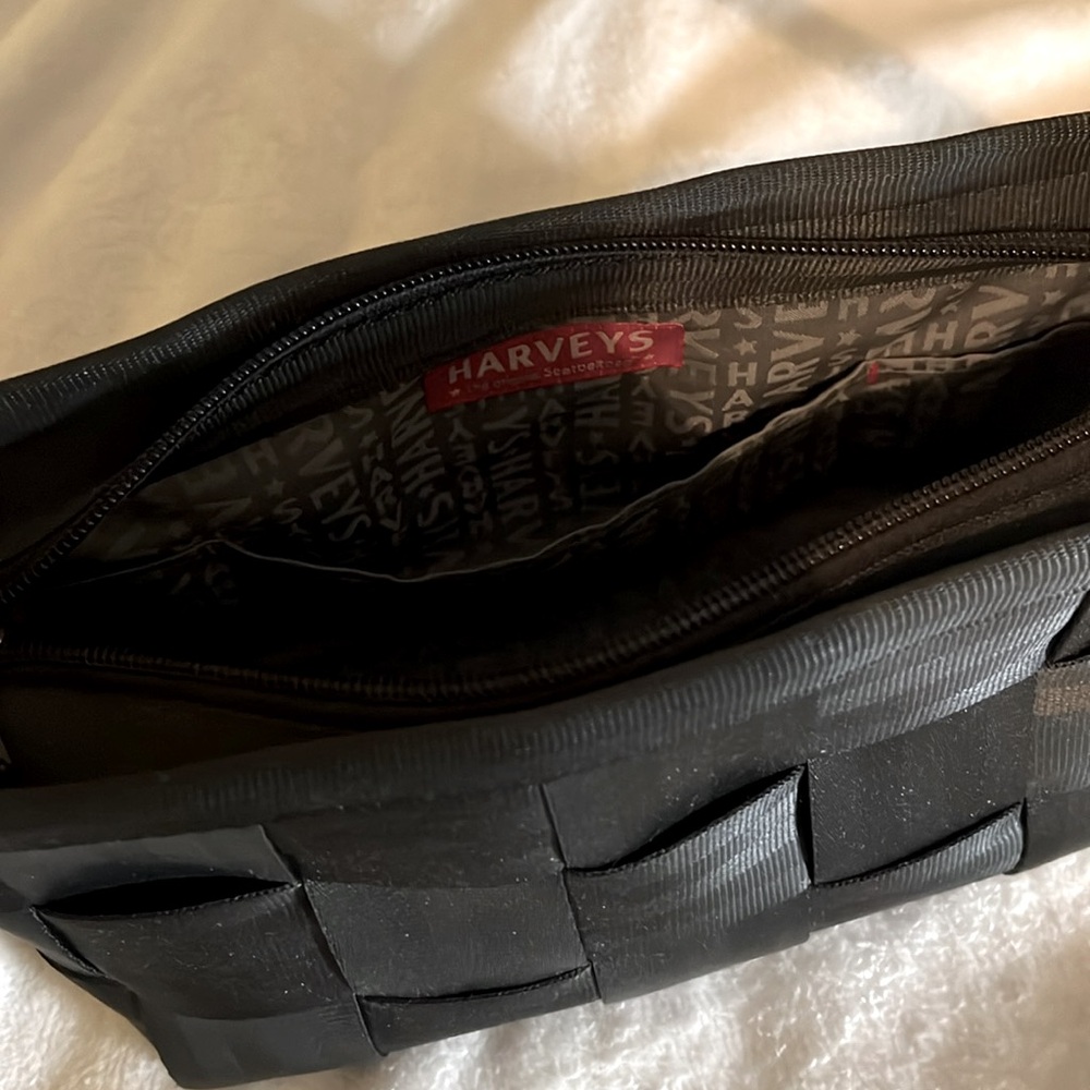 black seatbelt strap purse - Picture 3 of 3